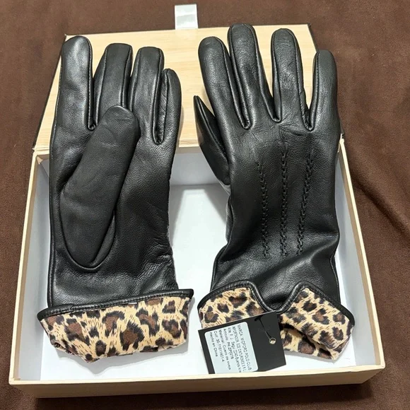 Polo women’s leather gloves - Picture 2 of 2